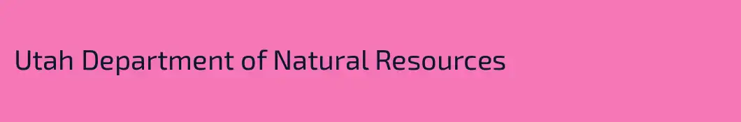 Utah Department of Natural Resources